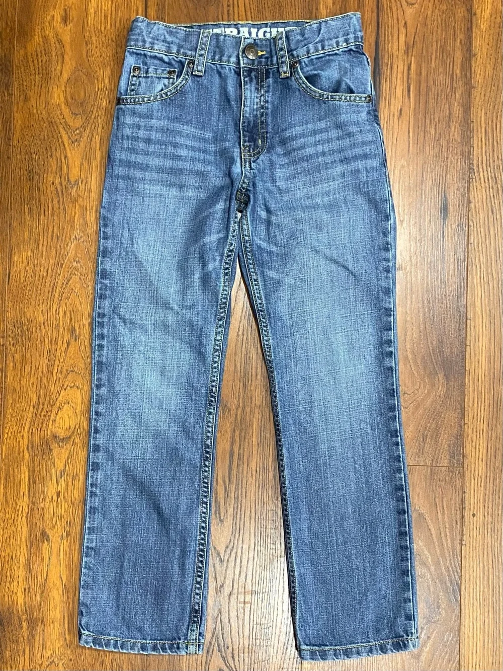 Gymboree Boys Straight Leg Denim Blue Jeans Size 7